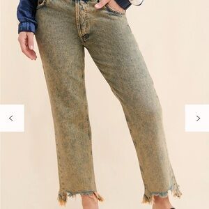We The Free Maggie Mid-Rise Straight Leg Jeans, $78 NWT, Size 24